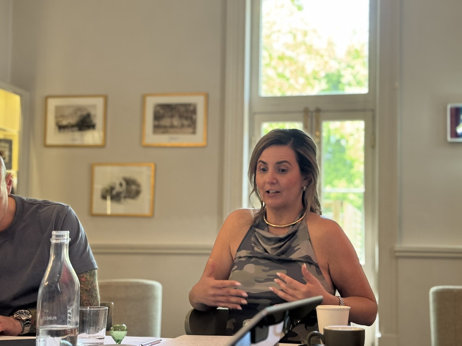 A Monthly Growth Meeting around the table